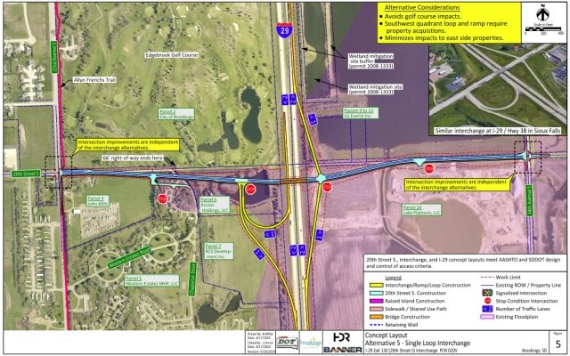 Third Interstate 29 Interchange for Brookings comes in under budget
