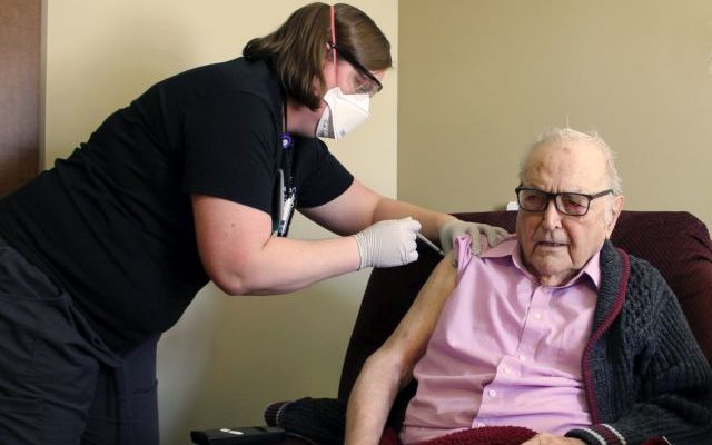 Vaccinations for nursing home residents begin in Brookings