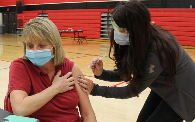 The move into the next vaccination group is likely a few weeks away in Brookings County