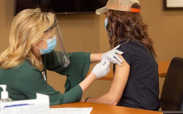 Noem gets vaccine, marks opening of vaccine eligibility