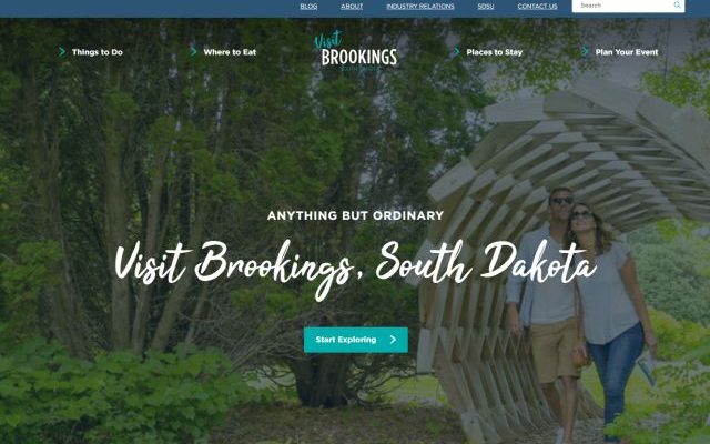 Visit Brookings relaunches their website