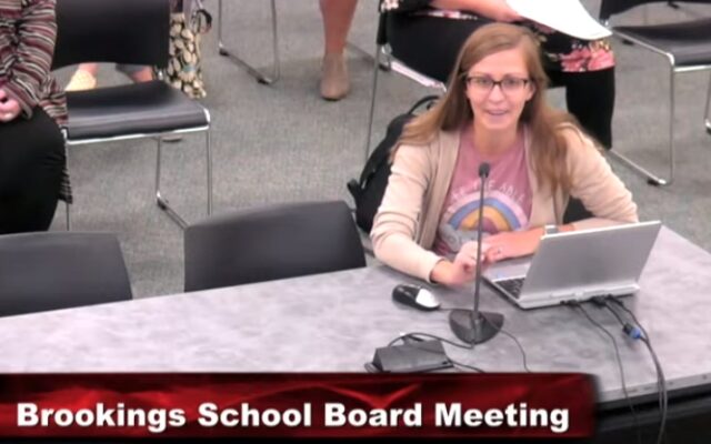 South Dakota’s new Teacher of the Year Stephanie Ballard recognized at School Board Meeting