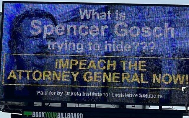 South Dakota Attorney General’s office investigating billboards urging impeachment