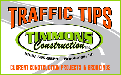 Traffic Tips sponsored by Timmons Construction
