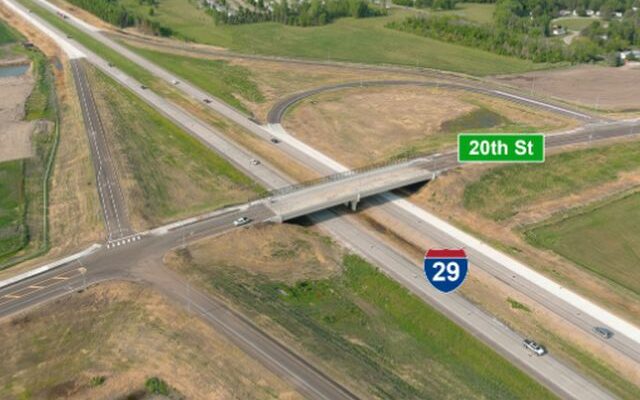 Ribbon cutting is Wednesday for new I29 interchange as finishing work is set