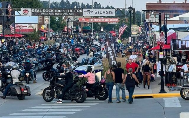 Vehicle numbers down at this year’s Sturgis rally