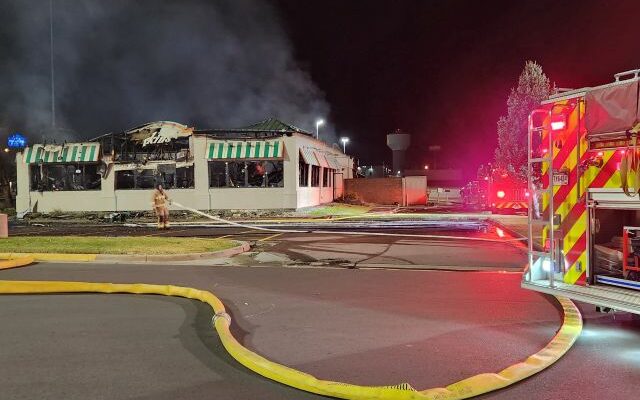 Mitchell Perkins Restaurant lost to fire