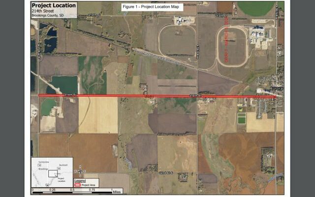 Brookings County Commission votes to take over a portion of 214th St.