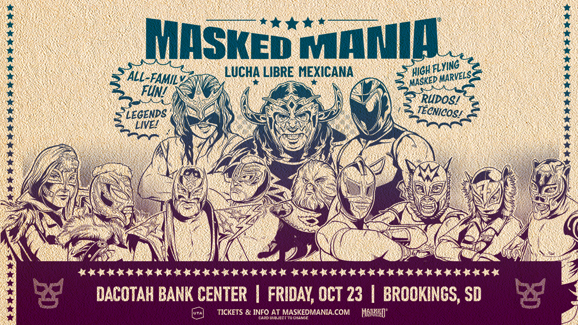 Masked Mania graphic